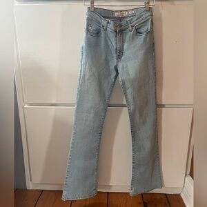 Miss Sixty ‘Tommy’ Flare Jeans Size 27 Y2K Made In Italy